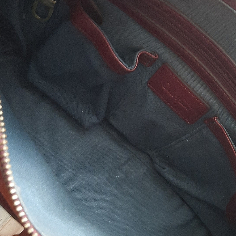 Cole Haan hobo bag burgundy - Picture 8 of 13